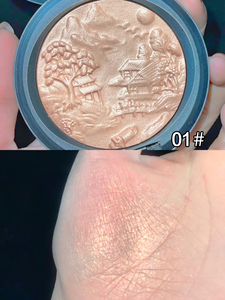 Vegan Sıvı Uzun Süreli Su Geçirmez Aydınlatıcı Dondurarak Kurutulmuş Teknoloji Mineral Niacinamide Cilt Besleyici Cam Cilt Işıltısı - Product Image 5