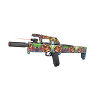 Ventes chaudes jeter coquille pliant Simulation balle molle mitraillette jeux de plein air cadeau pour les enfants