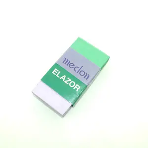 Personalized Eraser Custom Design Personalized Double Color Pencil Eraser 2 Color Eraser