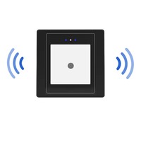 Lecteur de codes-barres 2D fixe BS-MET, scanner QR, lecteur RFID NFC IC, imagerie automatique, Ethernet pour système de contrôle d'accès