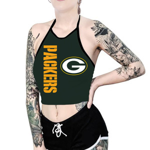 2024 nouveau Design vêtements de Football américain Logo de l'équipe de Football personnalisé décontracté Slim Fit respirant femmes Sport T-shirts - Product Image 4