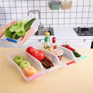 Boîte de rangement pour réfrigérateur, forme rectangulaire avec poignée, pour la conservation des aliments dans la cuisine - Product Image 2