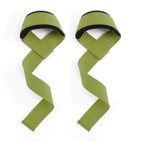 Sangles de musculation rembourrées, support de poignet robuste, antidérapantes, pour soulevé de terre, accessoires de musculation, équipement personnalisé avec logo