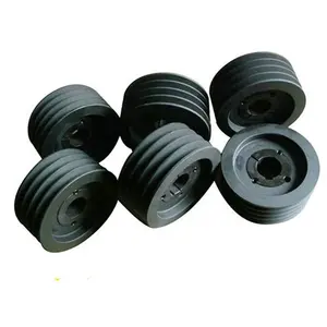 v groove pulley 3 grooves B series pully v belt sheave pulley cast iron with bushing