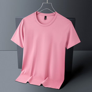 T-shirt d'été à manches courtes pour hommes pour la course à pied, le fitness, absorbant et respirant à séchage rapide pour les jeunes sportifs - Product Image 2
