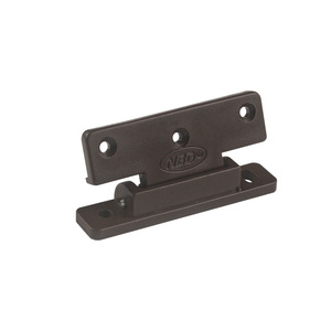 Bisagras de resorte Ying Sheng, color marrón, ABS de 2 mm, bisagra de cierre automático para puerta de armario - Product Image 5