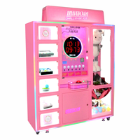 Mini machine à griffes en métal à pièces Jeu de vente de prix de défi en 10 secondes Accepteur de billets de société pour enfants Fun Gift-Oriented