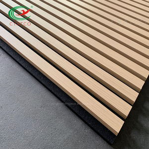 Pannelli di legno moderni Akupanel acustici di alta qualità per pareti insonorizzate <span class=keywords><strong>in</strong></span> studi e sale - Product Image 6