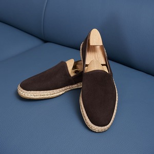 Venta directa de fábrica, nuevos mocasines de piel de oveja estilo primavera-verano, zapatos planos casuales para hombre, zapatos casuales de una pieza. - Product Image 2