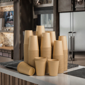 Gobelets en papier jetables pour cafés et restaurants, parfaits pour les fêtes, offrant un service de boissons pratique pour les opérations quotidiennes - Product Image 2