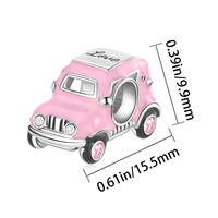 Breloques en argent pour bracelet, thèmes mariage, voiture de course, scooter, véhicule, moto, tracteur, compatibles avec les bijoux originaux Marry Girl Berluque