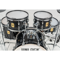 "Batterie électronique professionnelle avec têtes en maille-Compatible Roland/Yamaha, kit d'entraînement silencieux pour studio et utilisation en direct"