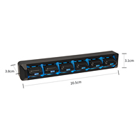 OPOO 2026 Panneau de Commande Central Sans Fil 6 Gangs 12V 24V pour Véhicules Tout-Terrain 4x4 - Contrôle des Feux Auxiliaires
