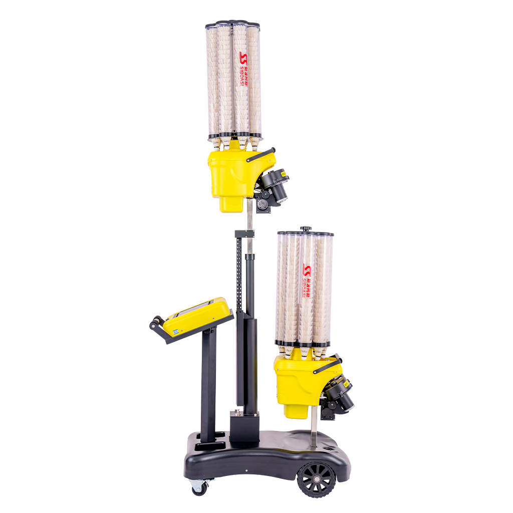 Club SIBOASI Badminton Machine Badminton Launcher Machine Shuttlecock Training Equipment With Remote Control