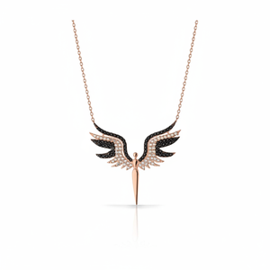Azuris Collier ange gardien en argent sterling 925 avec pendentif fin - Product Image 2