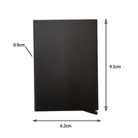 Grosir RTS Slim Pop up tempat kartu tahan air paduan aluminium bisnis & identitas ID untuk kartu kredit & paspor