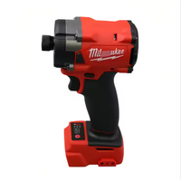 Vente chaude, tournevis électrique rouge 8-en-1, équipé d'une batterie au lithium 18V 5Ah, chargeur inclus. Kit d'outils électriques sans balais