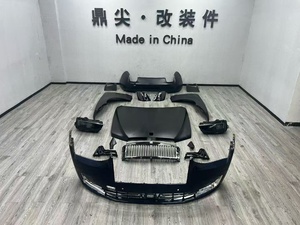 Kit carrosserie Rolls-Royce Ghost : Amélioration du modèle ancien vers le nouveau 2025 – Pare-chocs avant/arrière, phares et feux arrière en carbone noir, auto-adhésifs à 100 % - Product Image 5