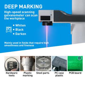 Static Fly 40W 60W CO2 Laser Marking Machine CO2 BC CRD Coherent Laser Gravure Machine Pour Bois <span class=keywords><strong>Textile</strong></span> Plastique Non Métaux - Product Image 6