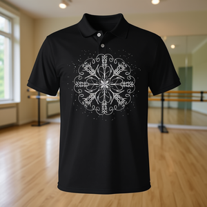 T-shirt débardeur Snowflake Word Art pour professeurs de danse, polo promotionnel inspiré de la carrière - Product Image 3