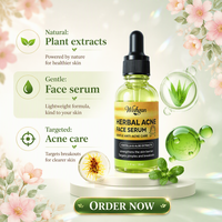 Sérum Visage OEM ODM à l'Acide Azélaïque et Hamamélis, Traitement Anti-Acné, Affinant les Pores, Contrôle du Sébum, Réparation de la Barrière Cutanée, Apaisant, Usage Domestique