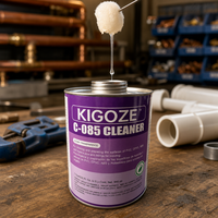 Nettoyant KIGOZE C-085 PVC CPVC ABS 946ml, nettoyant solvant transparent pour la préparation des surfaces des tuyaux et des raccords