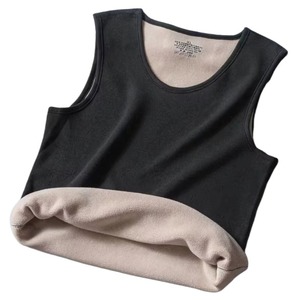 Sfuso gilet termico invernale Casual da <span class=keywords><strong>uomo</strong></span> in pile Top intimo ispessito camicia senza maniche attiva canotte da <span class=keywords><strong>uomo</strong></span> - Product Image 3
