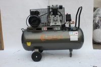 Compresor de aire del pistón del motor 2.2kw 3HP 100L tanque de aire accionado por correa Italia tipo CE ROHS aprobado