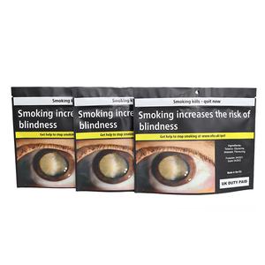 Biểu Tượng Tùy Chỉnh Matte Nhựa 50G 1Kg Đứng lên Mylar Pouch Túi Chew Cigar Lá Hút Thuốc Cán Túi Thuốc Lá Với Khóa Zip - Product Image 2