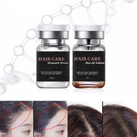 Sérum multi-peptides ZS OEM pour la densité des cheveux, formule à base de peptides pour des cheveux plus épais et plus volumineux, sérum de repousse des cheveux aux peptides