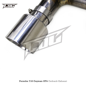 Tuyau d'échappement de soupape de commande d'échappement COC pour <span class=keywords><strong>Porsche</strong></span> <span class=keywords><strong>718</strong></span> <span class=keywords><strong>Cayman</strong></span> <span class=keywords><strong>GT4</strong></span> 4.0L 2020-<span class=keywords><strong>2022</strong></span> - Product Image 5