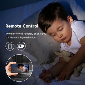 Cámara de <span class=keywords><strong>Seguridad</strong></span> Interior Wifi para el Hogar, 4MP, Cámara de Red, Monitor para Bebés, Audio Bidireccional, Visión Nocturna, Detección Humana, Alarma - Product Image 6