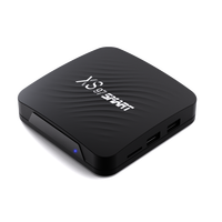 Meilleure Box TV 2026 pour le Streaming – La Box TV Intelligente XS97 la Plus Populaire avec Commande Vocale, 4 Go + 32 Go, Boîtier Décodeur Intelligent