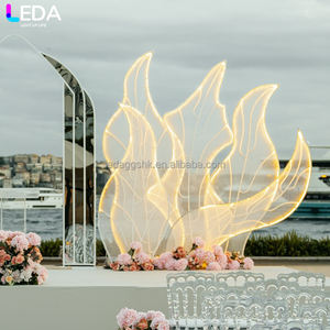 Décorations de mariage LEDA, style océan, toile de fond romantique, grande décoration de scène pour mariage - Product Image 4