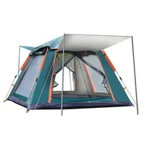 Tenda Peralatan Mendaki Berkemah 4 Orang, Tenda Tahan Air Keluarga, Barang Luar Ruangan