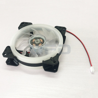 Ventilateur de refroidissement RGB pour ordinateur 9 cm, ventilateur lumineux à double ouverture 9025, ventilateur RGB pour boîtier PC, ventilateurs ultra-minces 9 cm 9215 9225 15 mm 25 mm