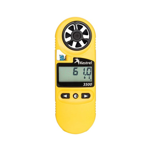 Anemómetro Portátil Kestrel 3500 y Medidor de Viento de Bolsillo, Velocidad de 118-7874 Pies/min, -20 a 158 °F, Material ABS, 750-1100 HPa/mbar, Precisión del 3% - Product Image 1
