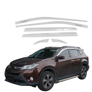 Pare-soleil accessoires extérieurs Auto, déflecteur de pluie de porte, protection de visière pour RAV4 XA50 XA40 XA30 XA20 <span class=keywords><strong>XA10</strong></span> pour ACA33R-77CM - Product Image 1