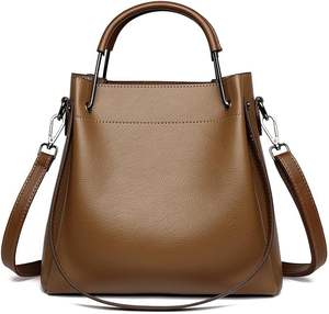 Sacs à main en cuir PU personnalisés décontractés avec fermeture éclair solide, imperméables, de créateur, à bandoulière, pour femmes, grande capacité - Product Image 1