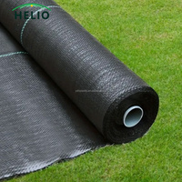 Toile de paillage en polypropylène tissé, tissu anti-mauvaises herbes, barrière anti-mauvaises herbes non tissée pour la couverture du sol agricole