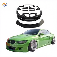 Nouveau kit carrosserie large pour M3 E92/93 avec pare-chocs avant/arrière, diffuseur de pare-chocs, calandre et capot moteur