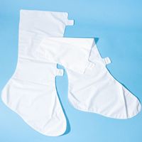 Kaus kaki pelembab, kaus kaki kain tidak dirajut, perawatan kulit kaki, lembar masker kaki panjang 2 pasang