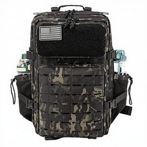 Mochila Táctica Resistente de Gran Capacidad con Múltiples Compartimentos, Diseño Cómodo y Resistente al Agua para Senderismo y Tiro - Product Image 2