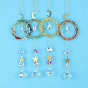 Attrape-Soleil en Cristal Attrape-Soleil en Cristal Cristaux bruts Lune Améthyste Citrine Rose Quartz <span class=keywords><strong>cache</strong></span> Soleil - Product Image 5