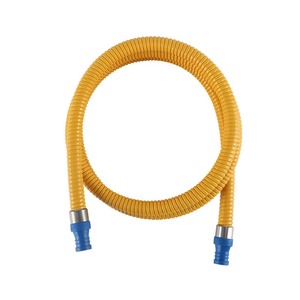 Tuyau <span class=keywords><strong>de</strong></span> <span class=keywords><strong>gaz</strong></span> naturel anti-corrosion haute pression, <span class=keywords><strong>flexible</strong></span>, en acier inoxydable recouvert <span class=keywords><strong>de</strong></span> PVC, durable, pour cuisinières - Product Image 2