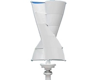 Éolienne verticale 1000W 2000W 3kw 12v 24v 48v moulins à vent avec contrôleur hybride MPPT pour usage domestique