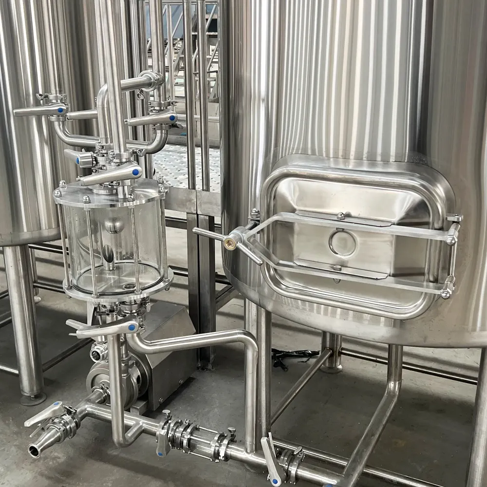 माइक्रो 500L शिल्प बियर पक प्रणाली का इस्तेमाल किया शराब की भठ्ठी उपकरण बीयर बनाने की मशीन