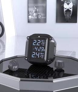 Hệ Thống Giám Sát Áp Suất Lốp Thời Gian Thực Không Dây Kỹ Thuật Số 2 Bánh Xe Xe Máy Xe Đạp Cảm Biến Bên Ngoài/Bên Trong Xe Máy <span class=keywords><strong>TPMS</strong></span> - Product Image 3