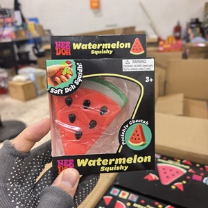 Juguete Antiestrés de Goma con Forma de Sandía Simulada N E E D0h, con Rebote Lento, para Bromas Divertidas para Niños Need0hh - Product Image 2