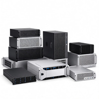 Boîtier de serveur IA TZR pour centre de données, châssis GPU 19 pouces pour racks hyperéchelle, découpes de câbles personnalisées